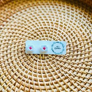 Nurse Stud Clay Earrings
